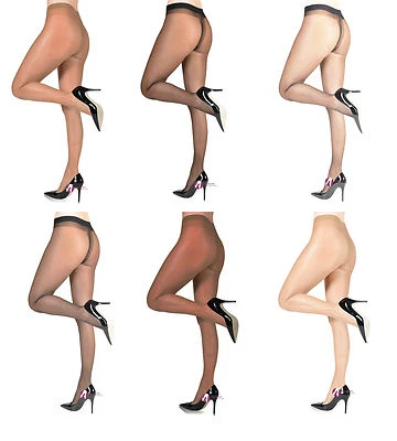 Exclusive T-Band Tights by Sentelegri -8 Denier -6 Colours-Size S,M,L