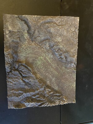 Real Terrain Relief Art Grand junction, Colorado.