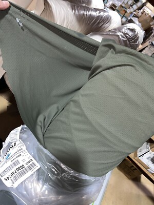 Polartec Bird Eye Power Stretch OD Green Mid Weight By  The  Yard.