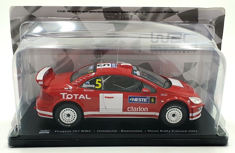 Hachette 1/24 Scale G1342050 - Peugeot 307 WRC Finland 2004