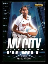 2024 Panini Instant WNBA Ariel Atkins MY CITY 1/1224 SP Washington Mystics #MC-6
