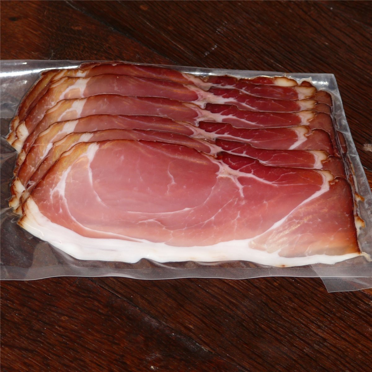 Schwarzwälder Schinken 500 aufgeschnitten - Rohschinken geräuchert vom Schwein