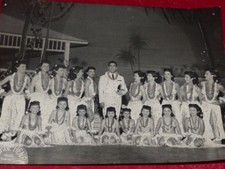 Germaine Roger Vintage Photo Chevalier Du Ciel Luis Mariano Honolulu 1955