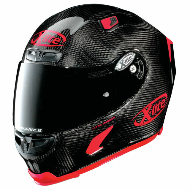 X-Lite X-803 ULTRA CARBON 2 Kg Casco Integrale - Nero/Rosso | Acquisti  Online su eBay