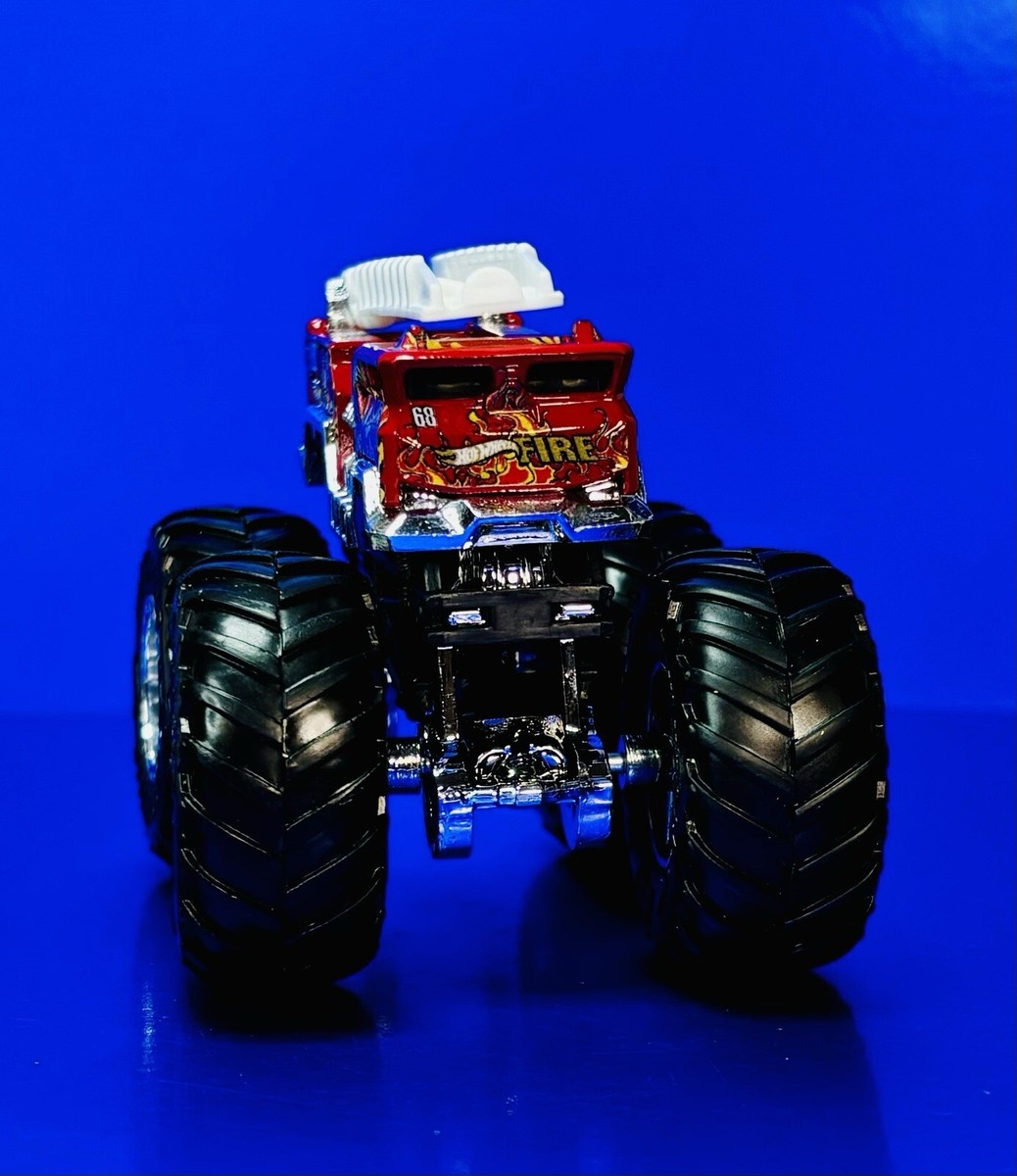 Hot Wheels Monster Truck HWMTFD 5 Alarm Red 1:64 Scale Fire Hot Wheels Monster Truck HWMTFD 5 Alarm Red 1:64 Scale Fire