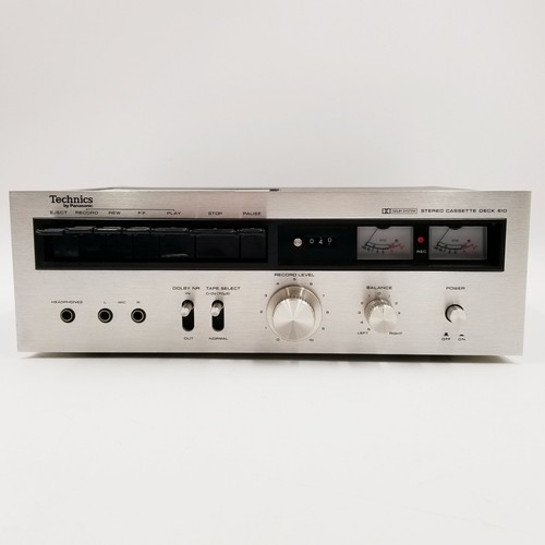 Vintage Technics RS-610US HIFI Stereo Casette Tape Deck Dolby Made In Japan 1974