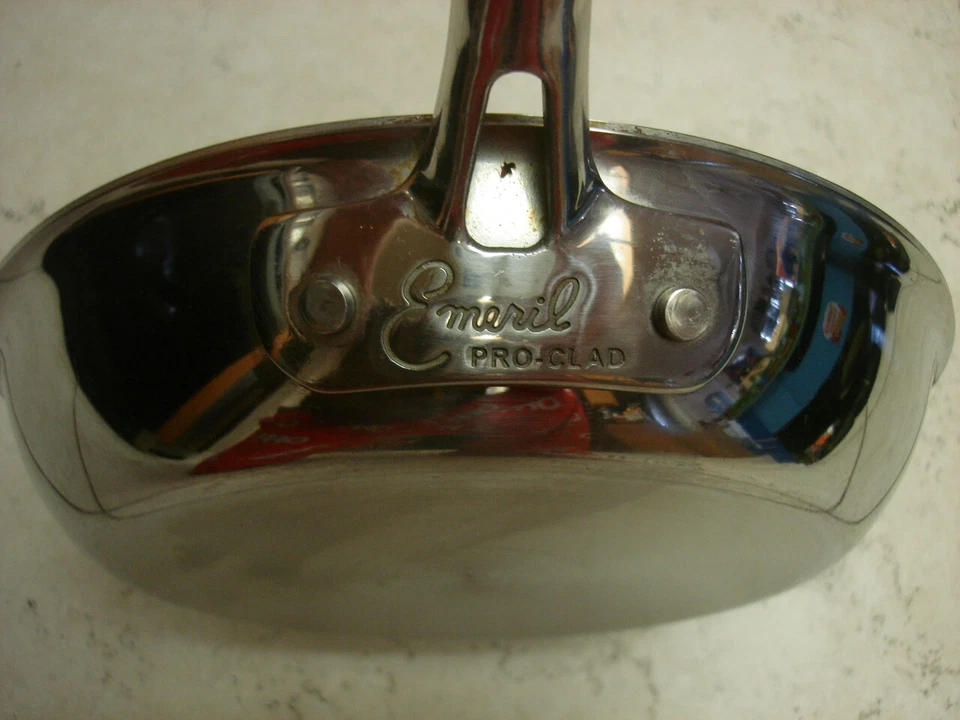 EMERIL PRO CLAD 8" GOURMET PAN SKILLET TRI PLY STAINLESS STEEL INDUCTION EUC - Image 3 of 4