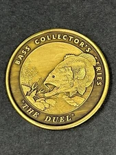 The Duel Bass Collectors Series Fishing Brass Coin "The Duel" B.A.S.S.
