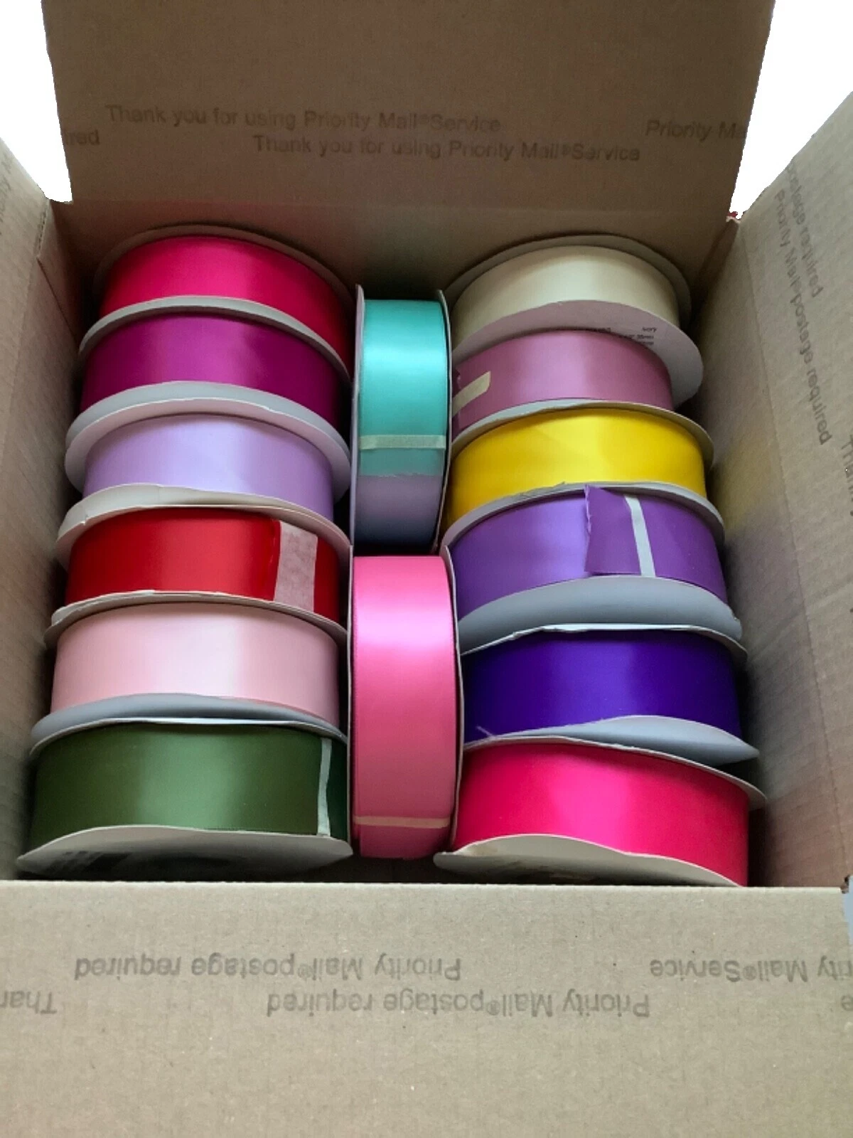 Satin Lot Multicolor Ribbons