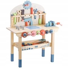 Werkbank für Kinder Spielzeug Spielset Kinderwerkbank Werkstatt Werkzeuge Holz