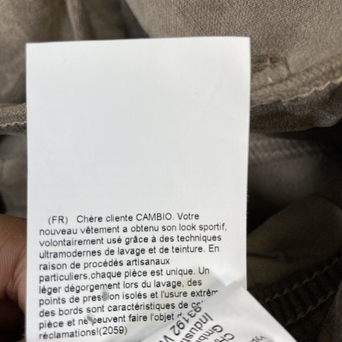 Cambio Women’s Parla Taupe Denim Jeans, Size 6 - 第 11/17 張圖片