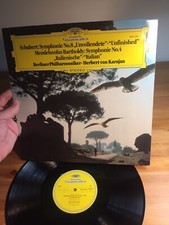Herbert Von Karajan Schubert Mendels Berlin Philharmonic Deutsche Grammophon