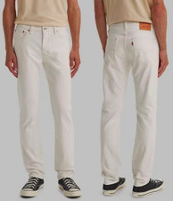 White Slim Straight Leg Jeans — listing 6