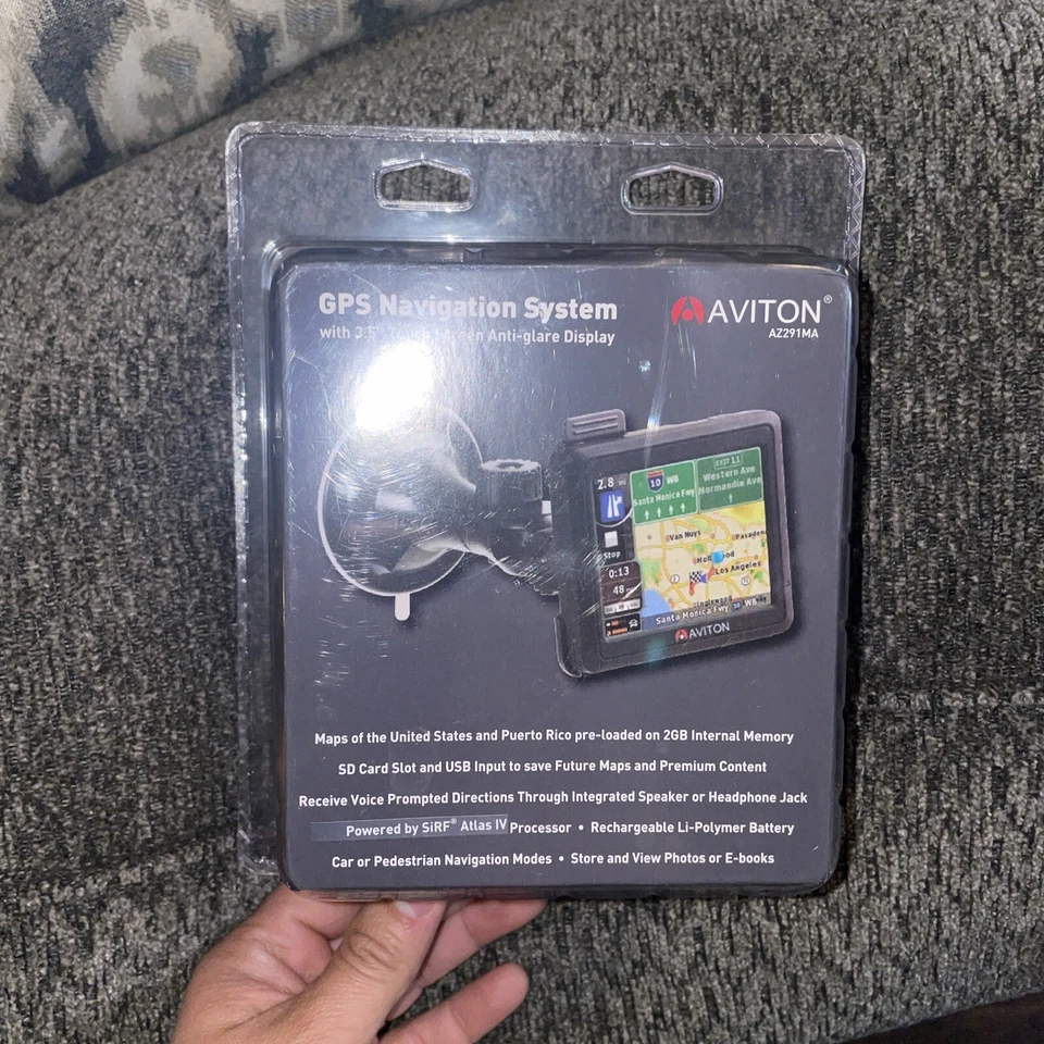 AVITON AZ291MA Handheld GPS Navigation Module New Old Stock - Image 2 of 2