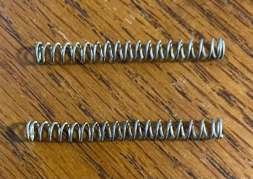 Vintage ORIGINAL 1950s Gibson Humbucker Pickup Mounting SPRINGS (2) - RARE FIND!