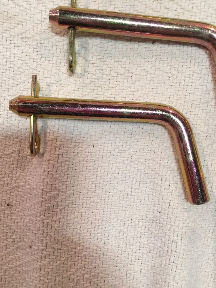 12) CountyLine S071111TSC Bent Hitch Pins - 3” Usable Pin Length