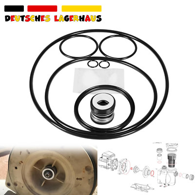O-Ring Dichtungssatz Für Pentair SuperFlo & SuperMax Pumpen Reparatur