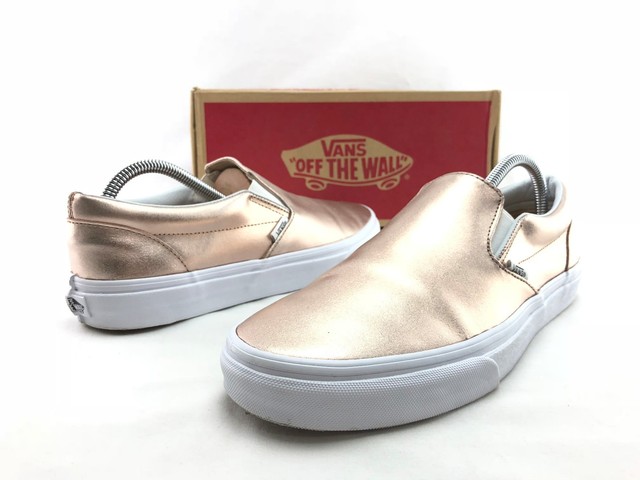 vans shoes rose gold