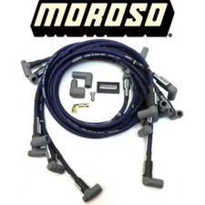 Moroso 73666 Ultra 40 8.65mm Spark Plug Wires Sbc Chevy Hei Style W 90 Boots
