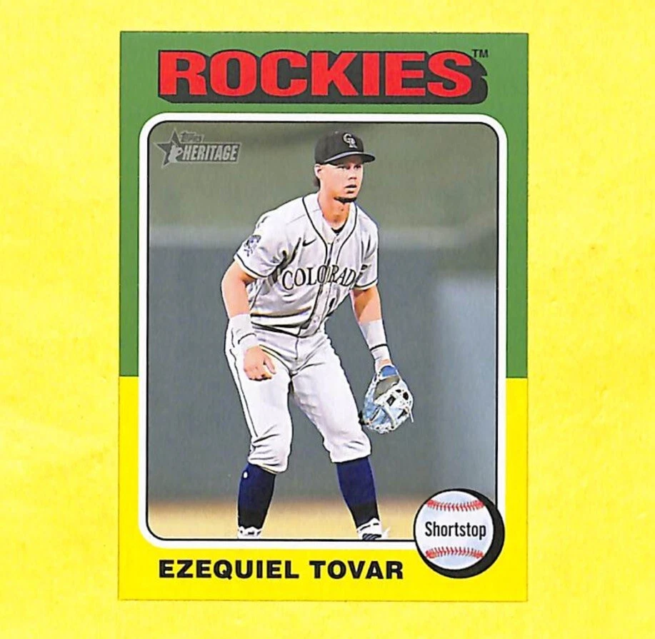 2024 Topps Heritage #328 Ezequiel Tovar Missing Signature 
