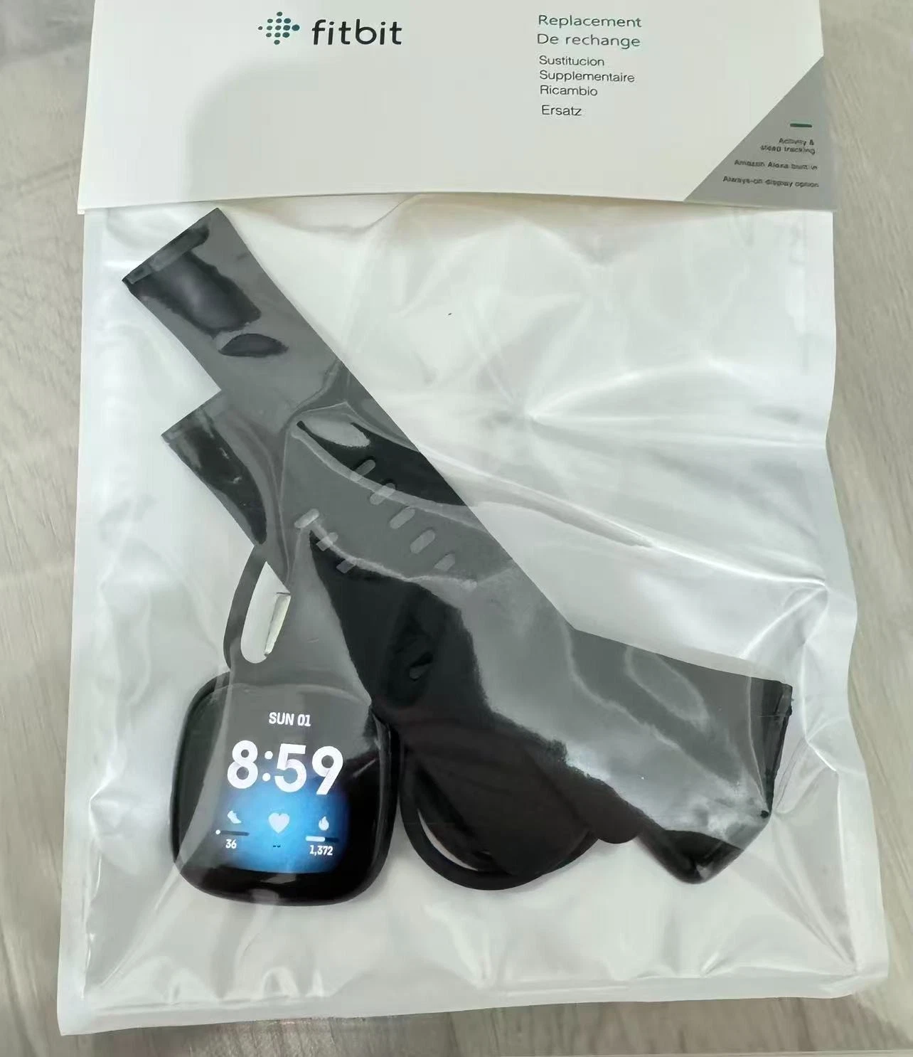 [TESTED] Fitbit Versa 3 - Data Cleared - Black [ Grade A ]
Opens in a new window or tab