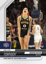 2025 PANINI INSTANT WNBA #88 SHAKIRA AUSTIN - PRINT RUN 60