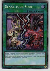 Stake Your Soul! (Starlight Rare) RA05-EN069 Rarity Collection 5 1st Edition