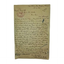 1908 Charles Forster Smith ALS to Ginn & Co on Thucydides Edits, Madison WI