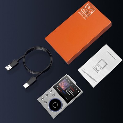 2.4'' TFT Color Screen MP3 Player High-Resolution Audio Player With 16GB Me ICEL
