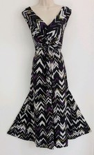 💜 BONMARCHE SIZE 22 Beautiful Ladies Long Patterned Dress Ref C