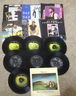 PAUL McCARTNEY AND WINGS (THE BEATLES) 14-SINGLES-APPLE-PARL-CAP-UK V/G+