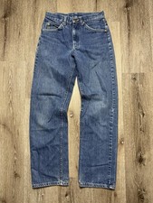 Vintage 80s 90s Lee Riders Faded Denim Jeans Measures 27x29 Union Made Canada