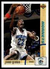 1991-92 Upper Deck Johnny Newman Charlotte Hornets #268