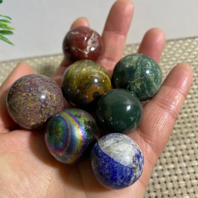 7pcs 168g Multiple combinations of damaged stones