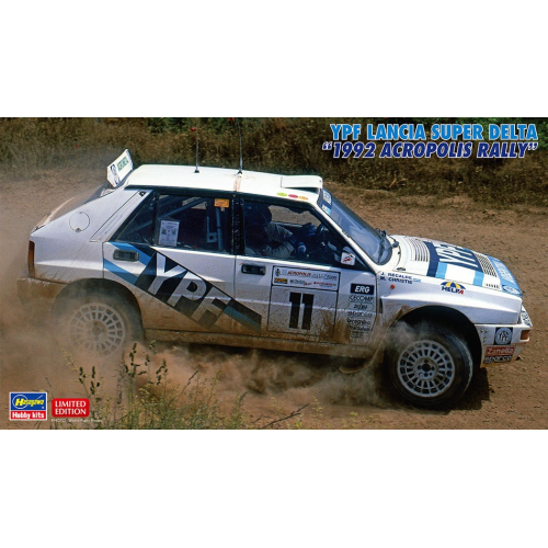 Lancia Super Delta 1992 Acropolis Rally Kit 1:24 Hasegawa Kit Auto -D- Neues Mod-image