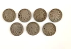Buffalo Nickels from 1919 through 1937 all San Francisco -  Lot of 7 Seven Coins