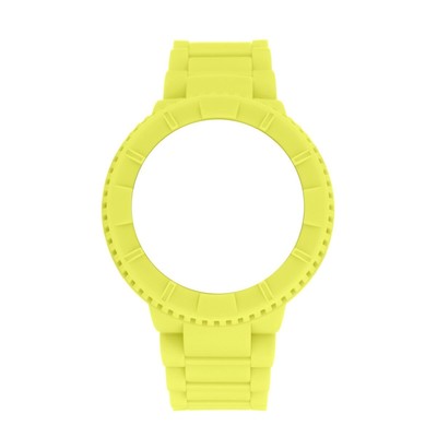 Watx ANDCO Cinturino Per Orologio COWA1142 In Silicone - Unisex, Adulto - Colore Nero, Fibbia Inclusa