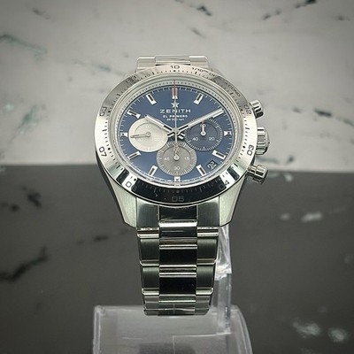 Zenith Chronomaster Sport Blue   El Primero 3600   Full Set