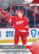 2025-26 Topps NOW NHL PATRICK KANE Sticker #102 Passes Modano