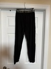 Vintage Victoria’s Secret, Black Gold Lounge Pants Size Medium, Ribbed Pattern — photo 2