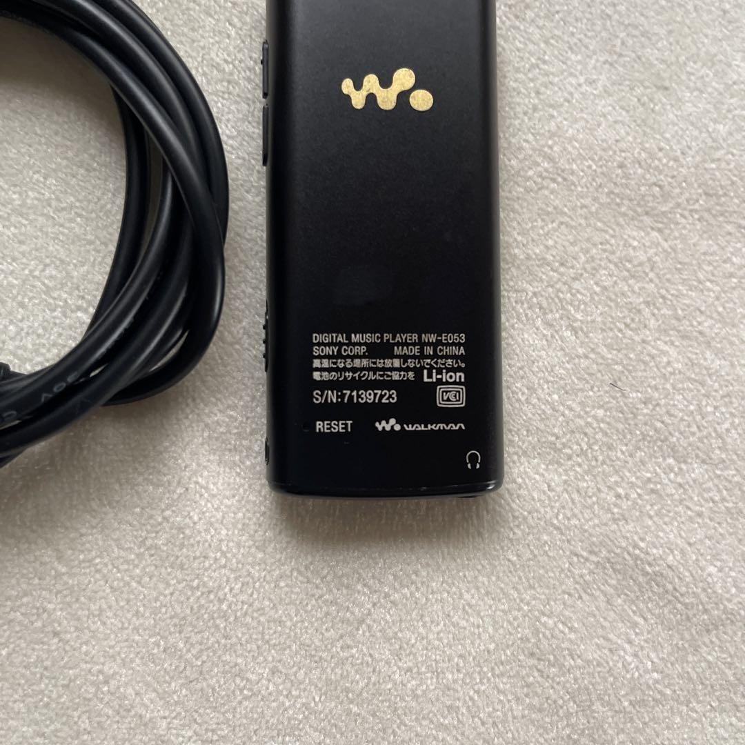 Sony NW-E053 Walkman 4GB Black MP3 Digital Media Player USB Tested
