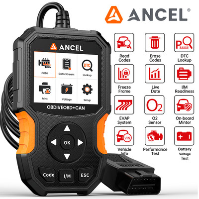 ANCEL AS300 KFZ Profi OBD2 Diagnosegerät Auslesegerät Auto Scanner für VW BMW