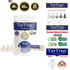 300-Pack Cigarette Filters, Superior Tar Chemical Removal, Fits Regular ...