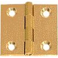 Scharnierband Messing Matt Bxh: 30X30 Mm, StäRke: Ca. 1,5 Mm