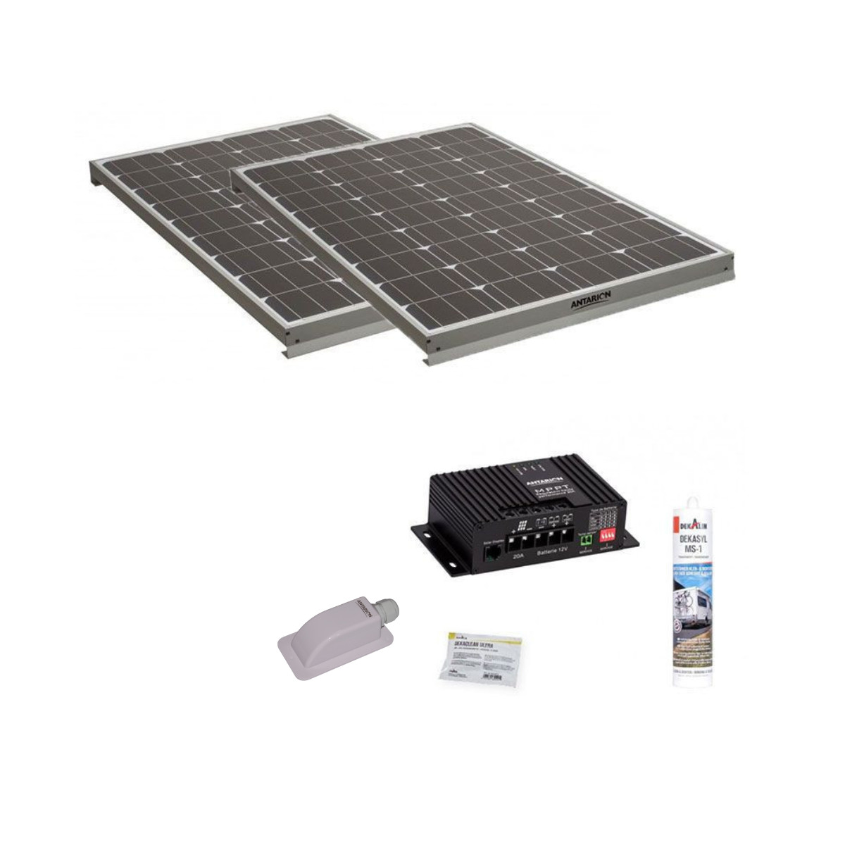 Panneau solaire 120W Antarion Pack Panneaux Solaires MPPT pour éviter les pannes de batterie cellule