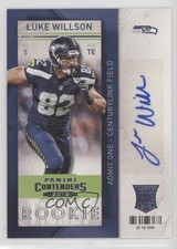 2013 Panini Contenders Short Print Rookies Luke Willson #162 Auto 0b1f