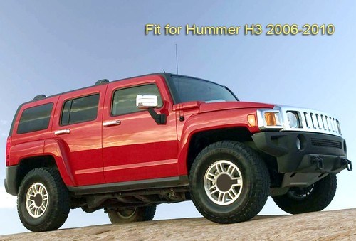 Rain Guards Sun Shield Window Visors Deflectors for 2006-2010 Hummer H3 - Picture 2 of 7