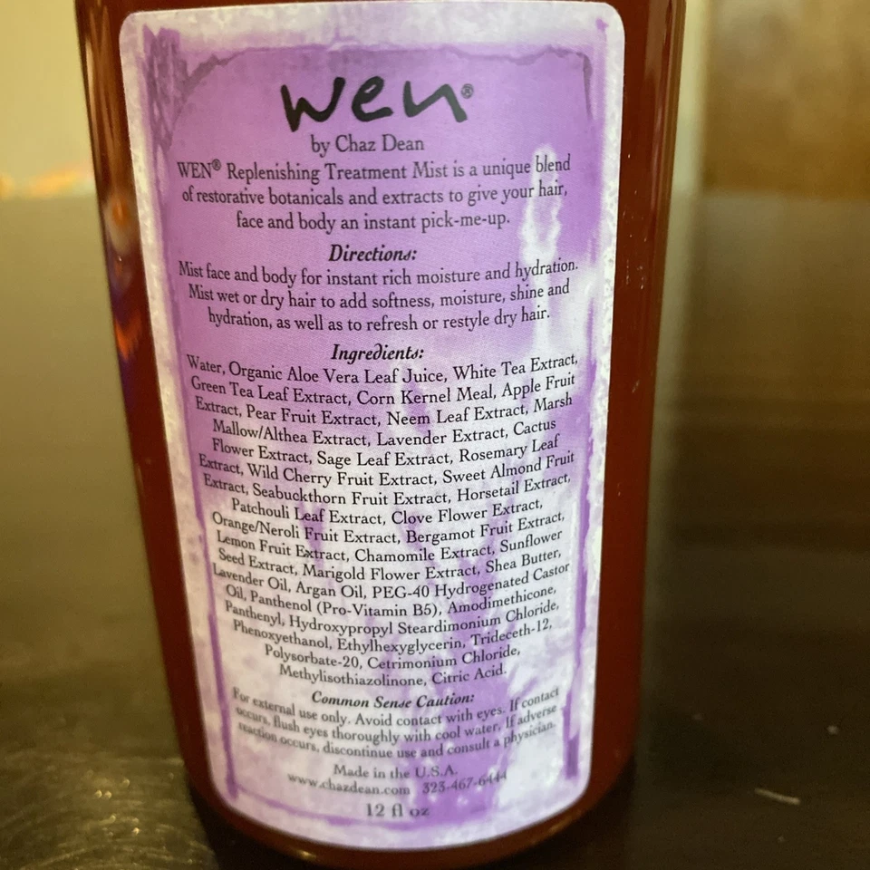 Wen Lavender Replenishing Treatment Mist 6 Fl Oz. - Imagem 3 de 4