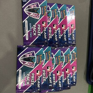 10x Pokémon TCG Prize Pack Series 7 – Factory Sealed Promo Packs – English, New
