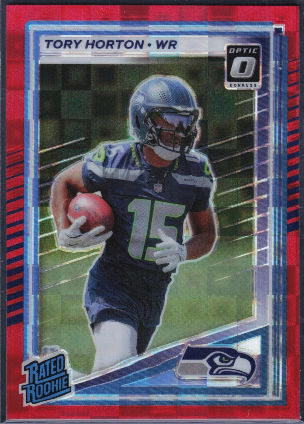 2025 Donruss #388 Tory Horton Optic Rated Rookies Preview Red Pandora